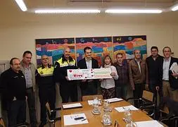 Los concejales de Interior, Miguel Sáinz, y de Movilidad, Ángel Sáinz, han presidido el encuentro del órgano de consulta en materia de seguridad vial.