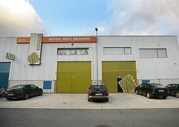 Nave de Nova Idea, en Laguardia, de donde salieron las esculturas. ::                         J. R.