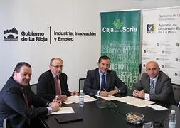 Caja Rural de Soria dará apoyo financiero a empresas de La Rioja