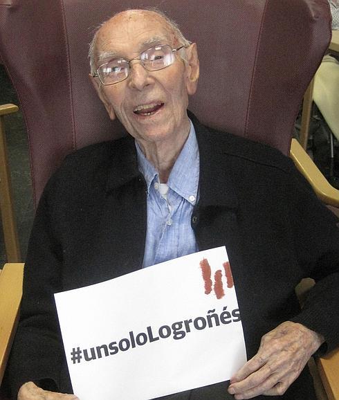 El centenario Felix Andrés, ex presidente del CDL