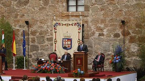 El acto de San Millán en un año anterior. 