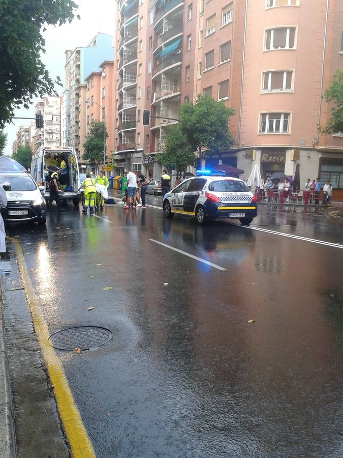 Atropello mortal en plena tormenta