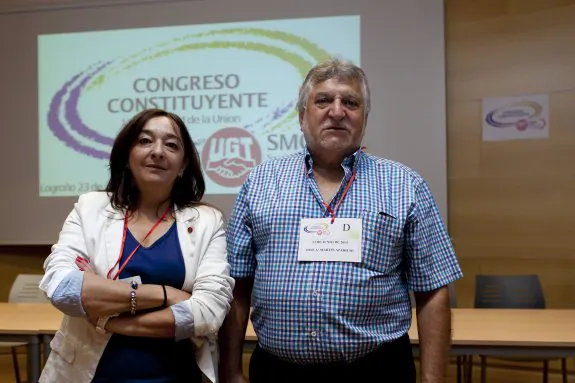 Ana Cruz Llach y José Antonio Martín Aparicio. 