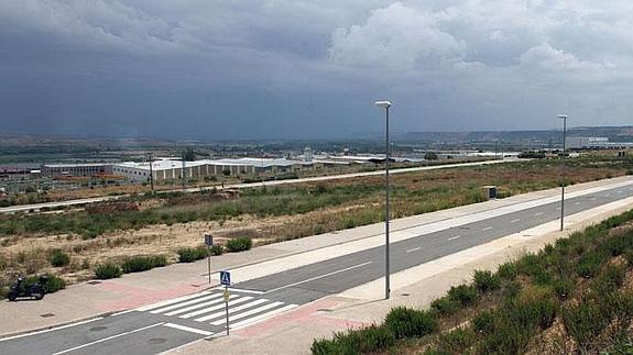 El polígono industrial de Las Cañas. 