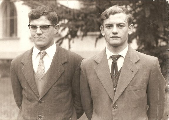 Dos alumnos de Navajún, en Logroño