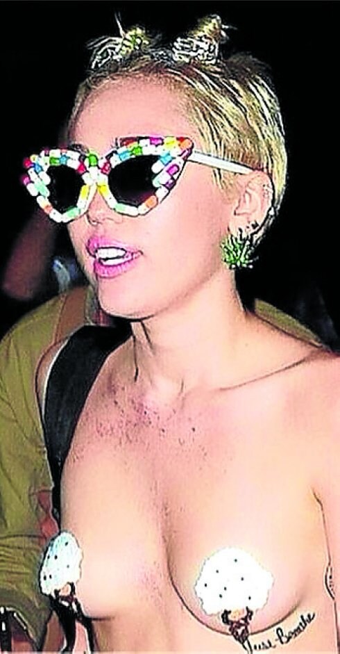 El 'look' de Miley. 