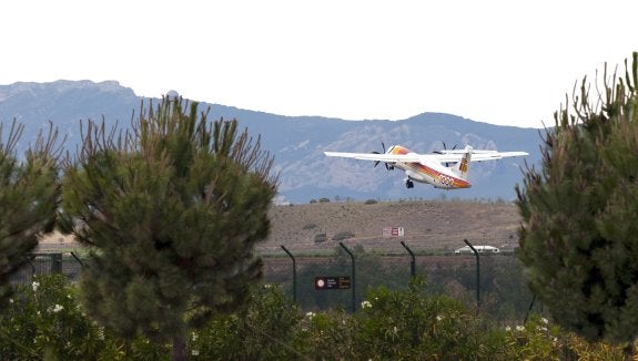 El tirón de los vuelos a Mallorca e Ibiza maquilla la cifra anual de pasajeros de Agoncillo