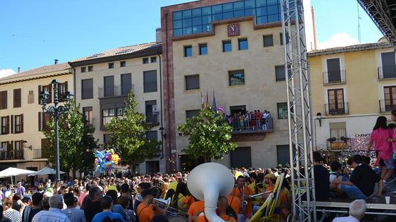 Vuelve la alegría festiva a Nájera