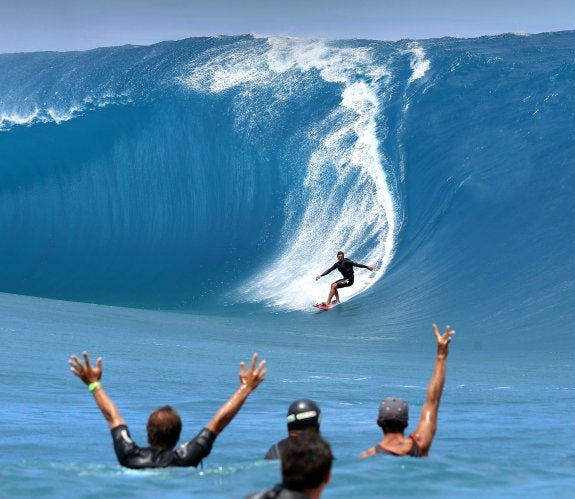 'Casting' de olas
