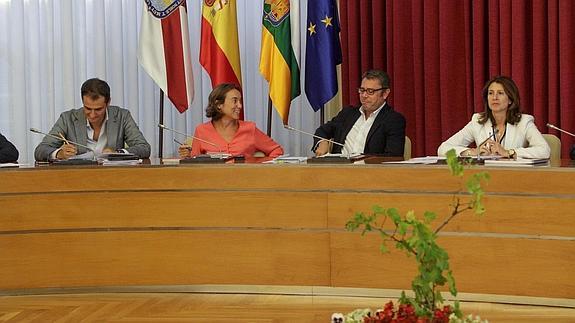 Pleno del Ayuntamiento de Logroño. 