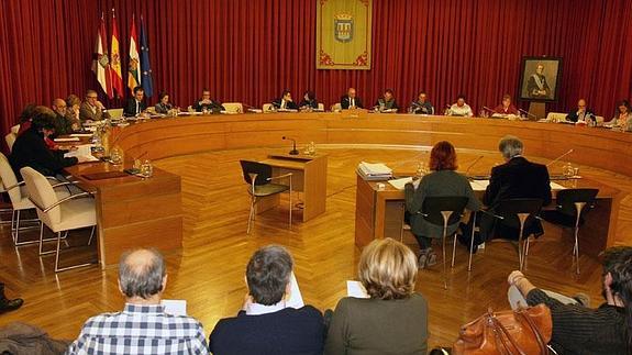 Participación ciudadana en un pleno del Ayuntamiento de este año. 