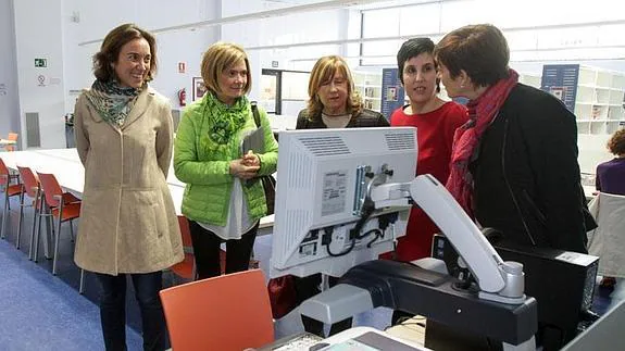 La biblioteca Rafael Azcona incorpora servicios para personas con discapacidad