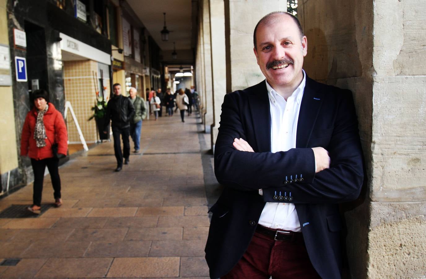 González de Legarra, esta mañana