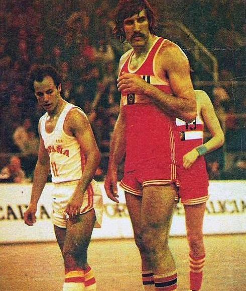 Tkachenko jugó en el Logroñés