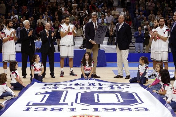 Homenaje a Fernando Martín en Madrid. 