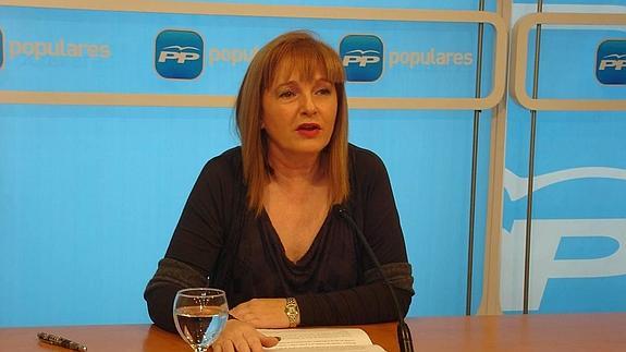 La senadora del Partido Popular de La Rioja, Francisca Mendiola. 