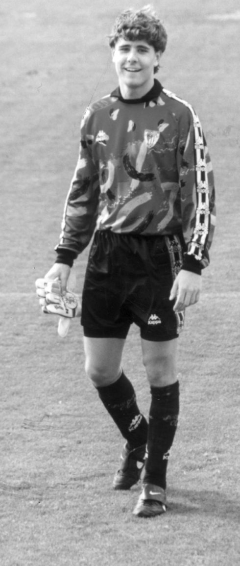 1999. Aranzubía, antes de llegar al primer equipo del Athletic. 
