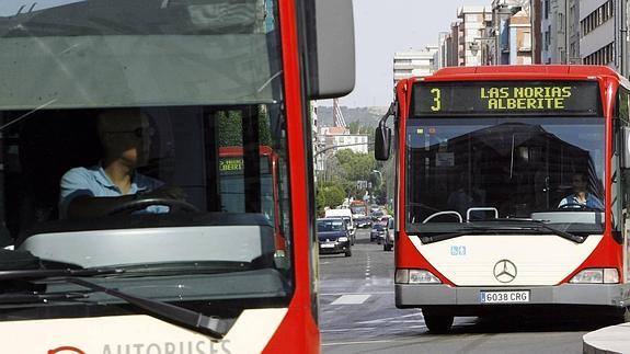 Los itinerarios de los autobuses en Logroño cambian en Nochevieja desde las 17.45 horas