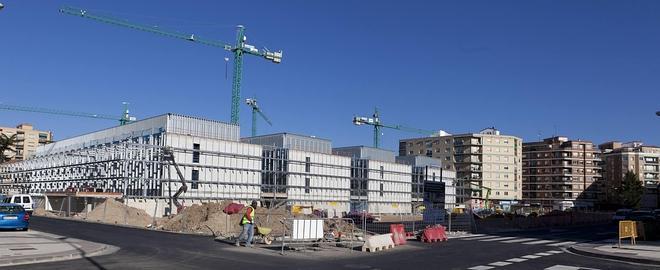 Imagen del nuevo Palacio de Justicia donde está previsto que se celebren los primeros juicios en septiembre próximo. 