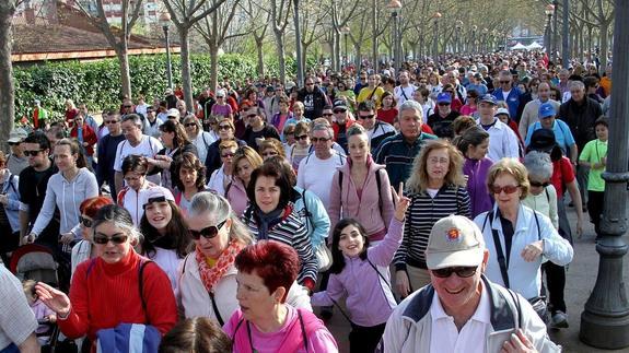 Una cita anterior de los Paseos Saludables. 