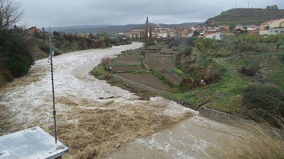 Imagen de Igea, esta mañana 