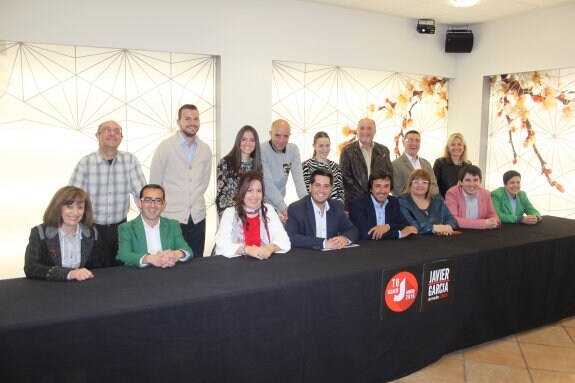 El PSOE presenta una candidatura  de corte «dialogante y asociativo»