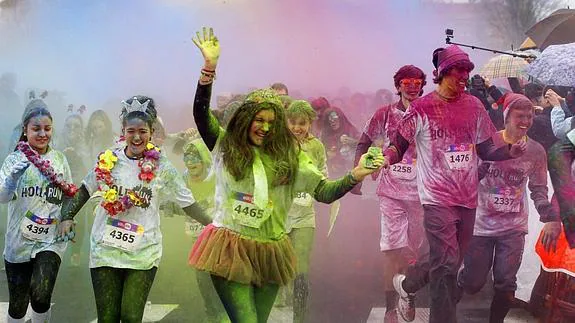 La segunda edición de la carrera Holi Run Logroño llega el 21 de junio