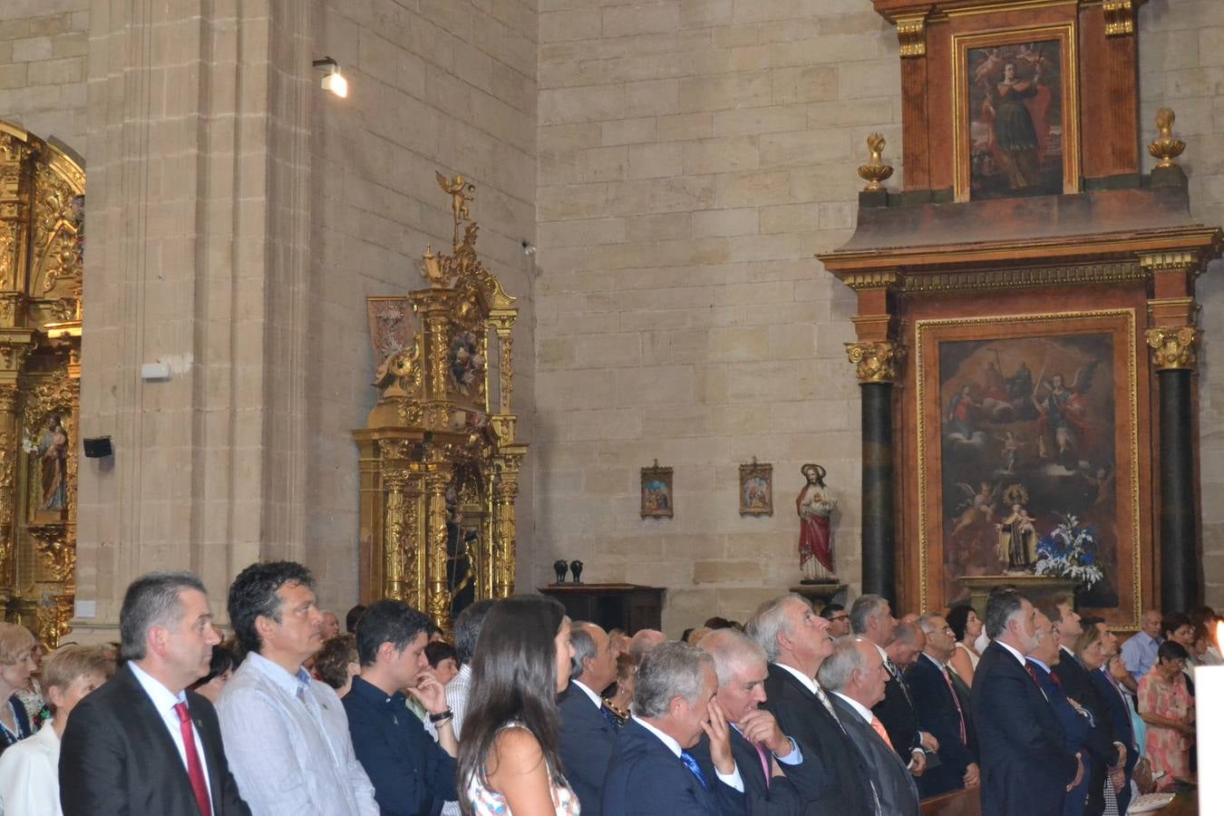 La iglesia de Huércanos estrena en fiestas su nueva iluminación