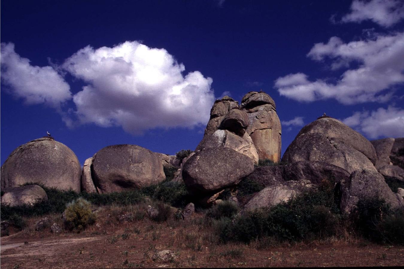 Paisaje en Los Barruecos. 