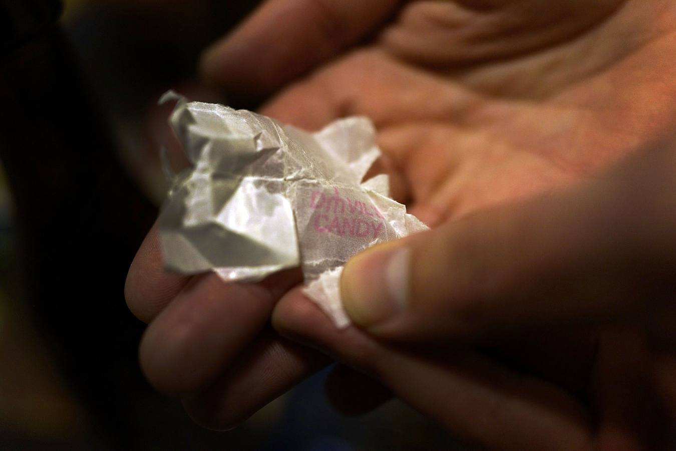 Papelina de heroína. 