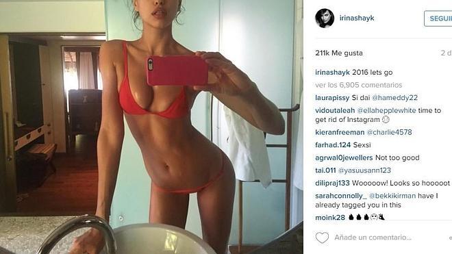 Irina Shayk vuelve a calentar Instagram