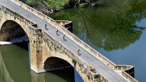 La Eroica unirá en Cenicero a mil participantes por "el ciclismo de antaño"