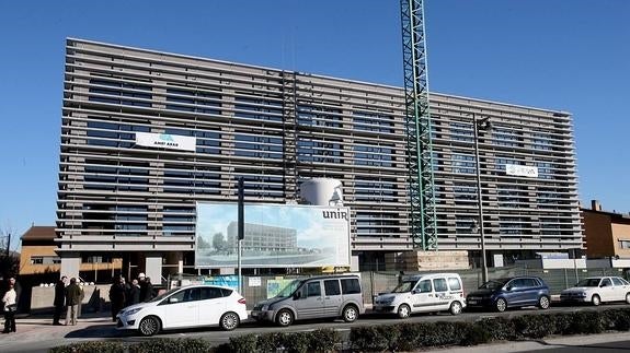 Futura sede de la UNIR, en Logroño