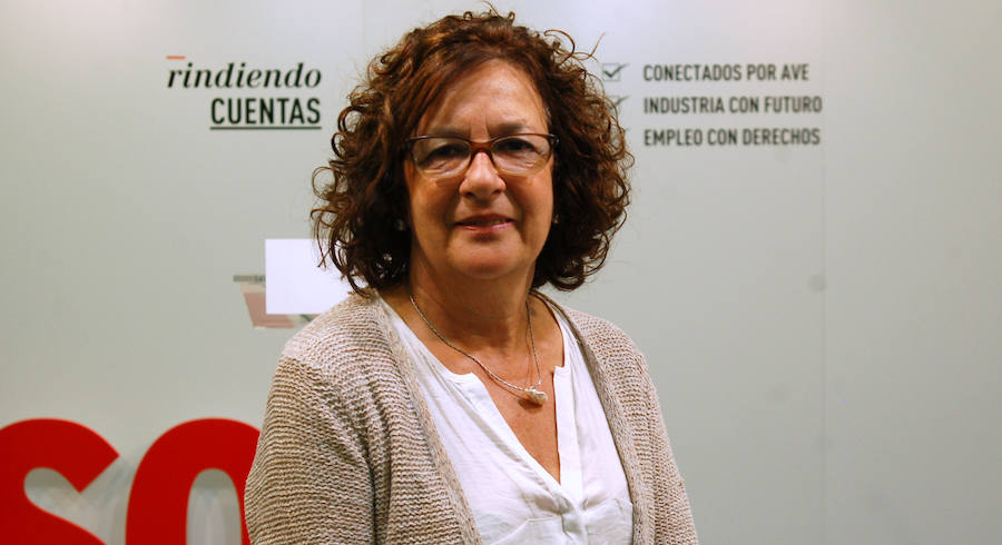 La diputada socialista Ana Santos. 