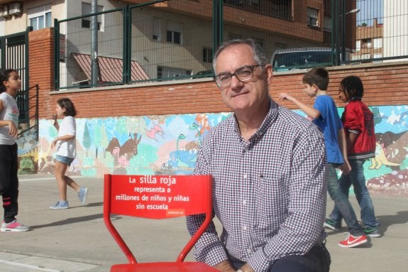 José A. Lalinde, director del colegio La Estación de Arnedo. :: e.p.