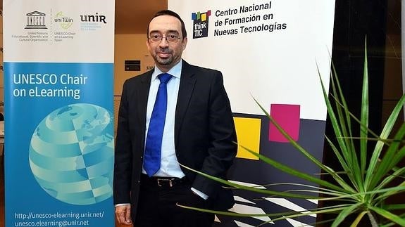 Daniel Burgos, vicerrector de Investigación y Tecnología de la UNIR. 