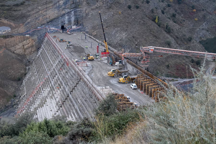 Imagen de archivo de las obras en Enciso. 