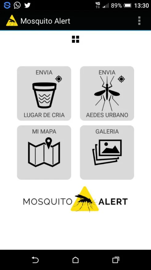 Una App para el mosquito tigre