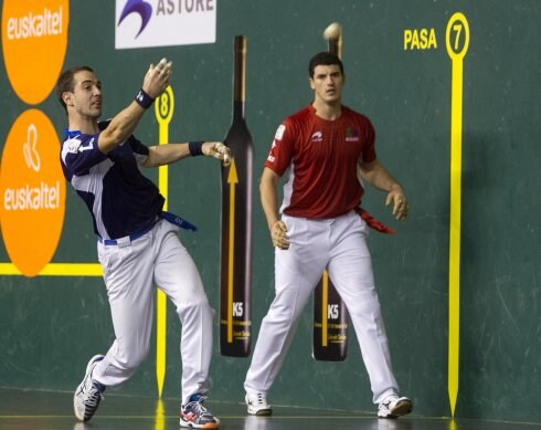 Untoria y Merino II podrían encontrarse en la final de Zarauz. :: d.u.