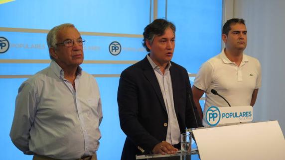 Pérez Pastor, David Mena y Javier Azpeitia.