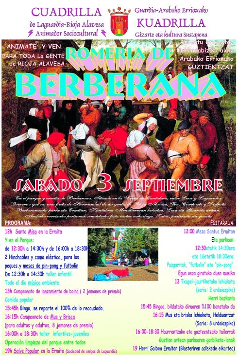 La Romería de Berberana, el sábado
