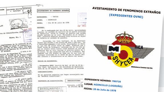 Expediente número 780720, de julio de 1978, relativo al aeródromo de Agoncillo.