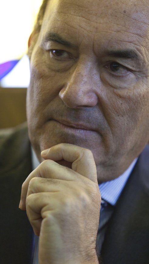 Félix Revuelta, presidente de la UD Logroñés.