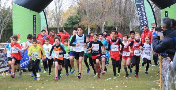 Salida de la prueba infantil masculina. :: C.A.m.