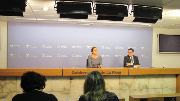 Martínez Arregui y Alfonso Domínguez, en la reunión semanal de Consejo. 