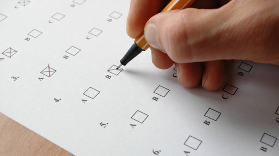 La mitad de las preguntas de la evaluación de Bachillerato podrán ser de test