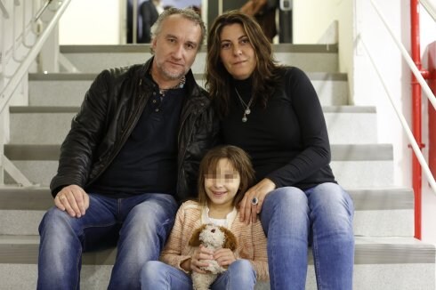 Fernando Blanco, Margarita Garau y Nadia. :: josé ramón ladra
