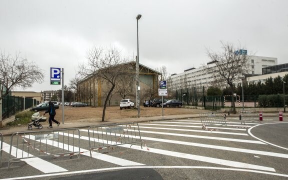 Terrenos en la calle Río Alhama, entre el colegio y el campo de fútbol de La Estrella. :: justo rodríguez