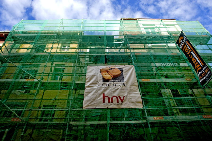 Rehabilitación de un edificio. 