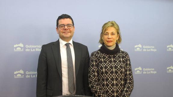 Alfonso Domínguez y Begoña Lena. 